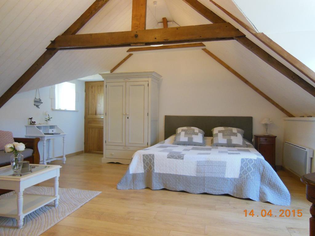 Les Hortensias de Kerbarch Ploemel Habitación foto